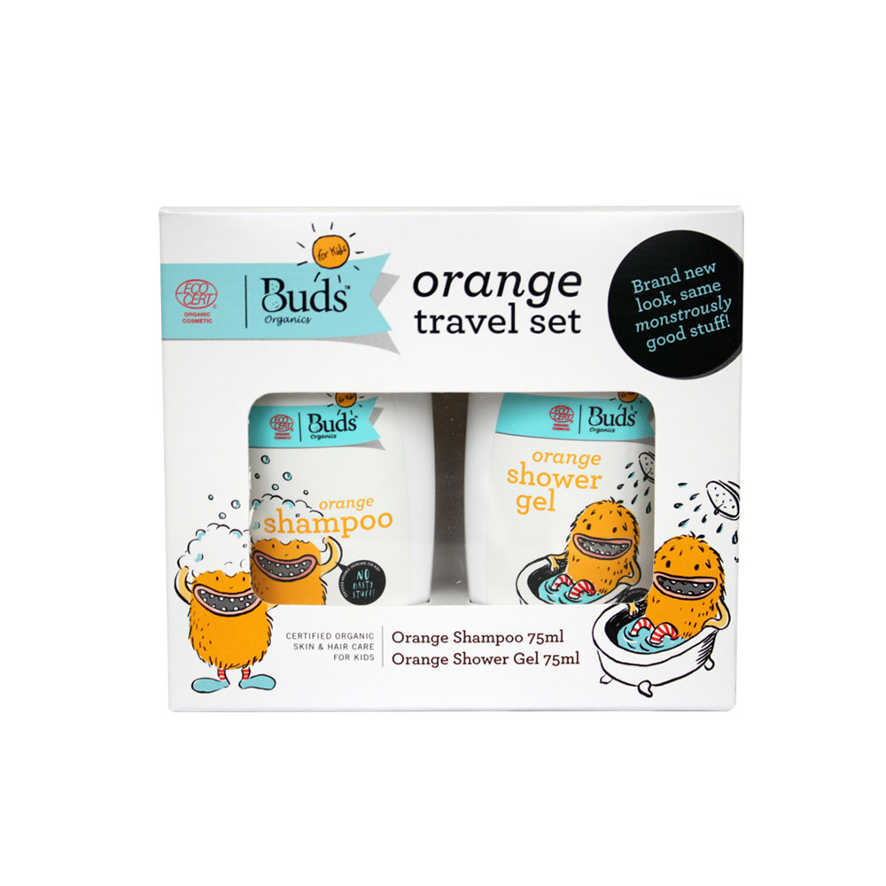 Budsbaby BFK orange travel set