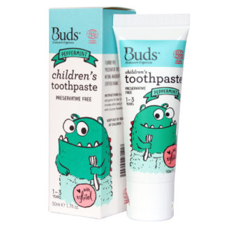 Budsbaby BOO children toothpaste xylitol peppermint